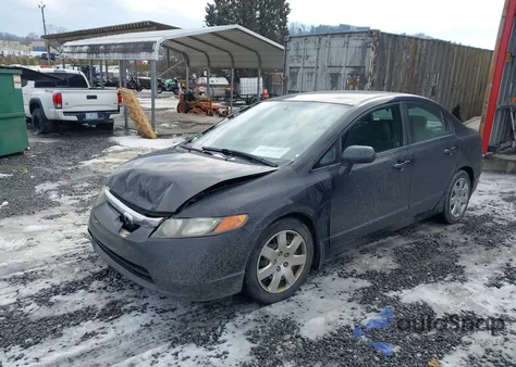 2007 Honda Civic Lx из США, поврежденный, VIN 1HGFA16597L077699